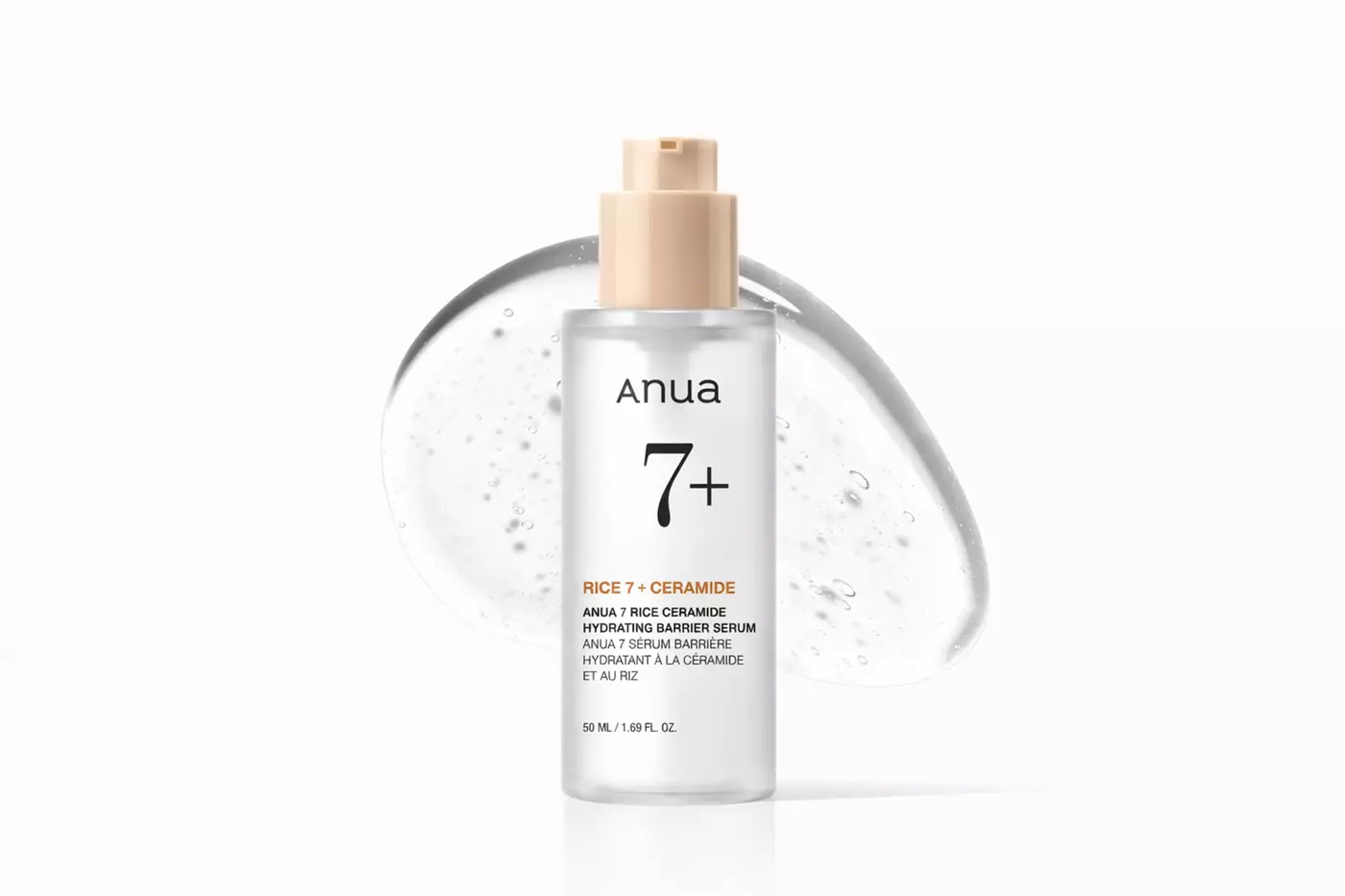 Поживна сироватка з рисовим екстрактом і керамідами Anua 7 Rice Ceramide Hydrating Barrier Serum, 50 ml