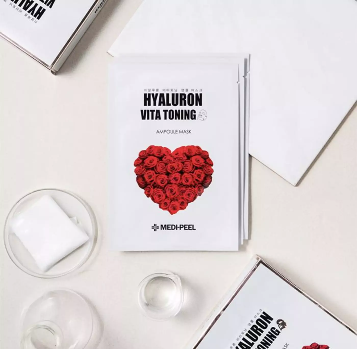 Тонізуюча пептидна тканинна маска MEDI-PEEL Vita Toning Ampoule Mask 1 шт., 30 мл 