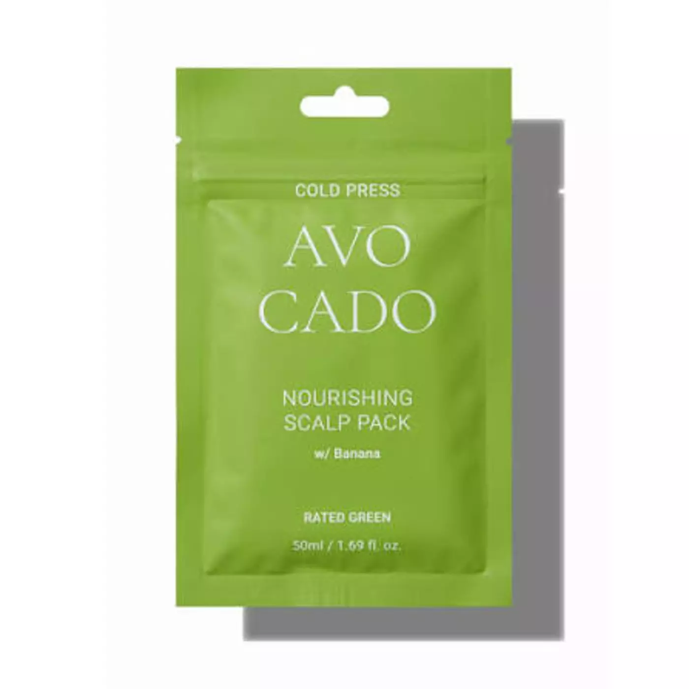Живильна маска з маслом авокадо RATED GREEN Cold Press Avocado Nourishing Scalp Pack, 50 мл
