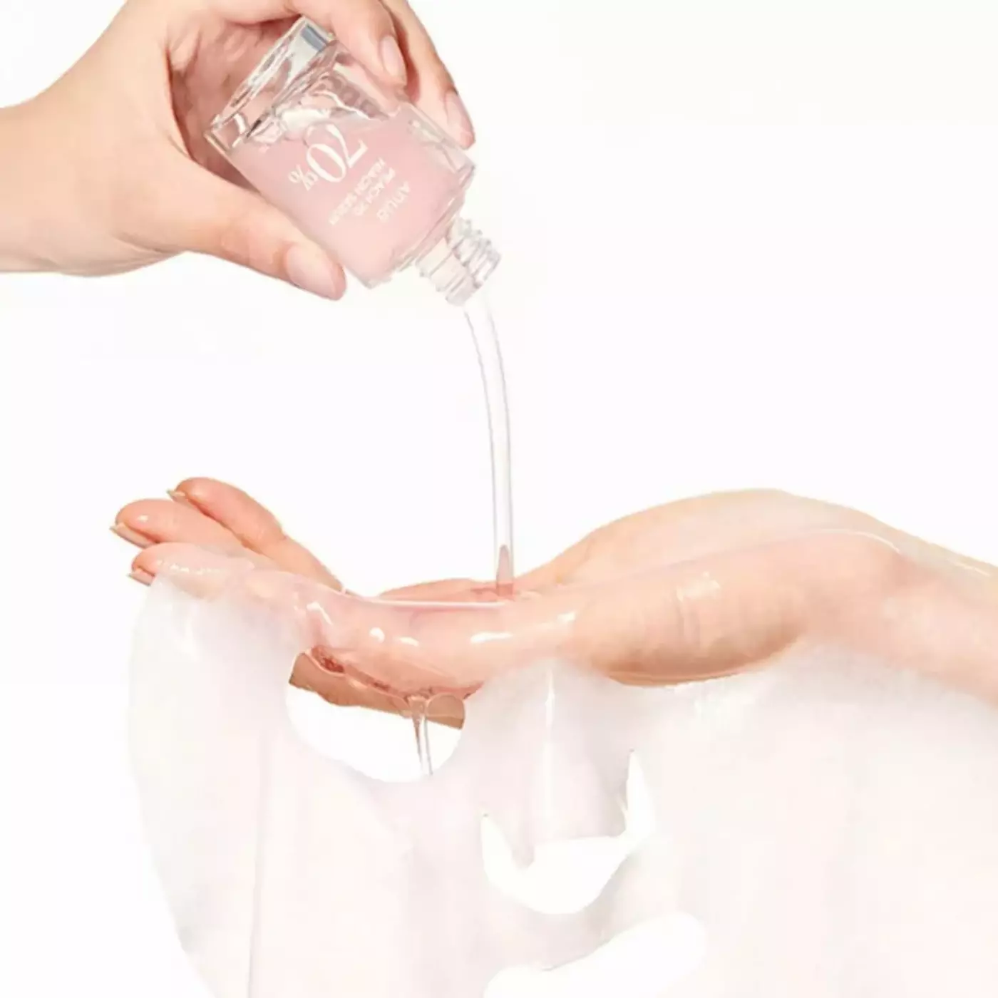 Освітлювальна маска з персиком та ніацинамідом Anua Peach 70 Niacin Serum Mask, 25 мл (1 шт.)