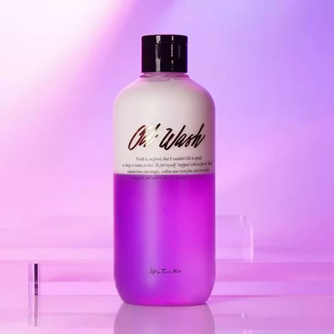 Гель для душу з квітковим ароматом ірису Fragrance Oil Wash Oh Fresh Forever Kiss by Rosemine, 300 мл