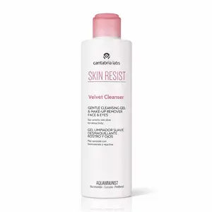Делікатний гель для демакіяжу та очищення чутливої шкіри Cantabria Labs Skin Resist Velvet Cleanser, 200 ml