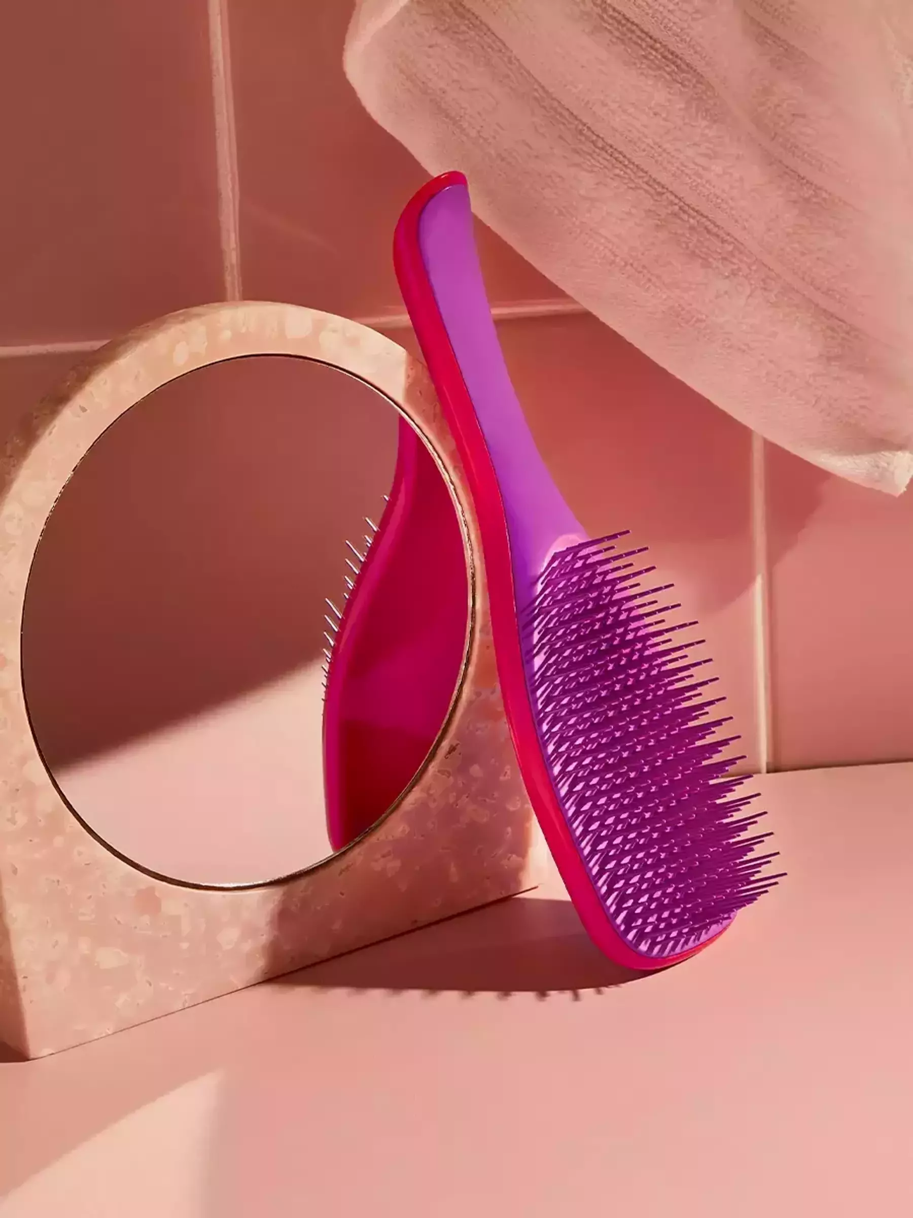 Гребінець для розчісування вологого волосся TANGLE TEEZER THE WET DETANGLER MORELLO CHERRY & VIOLET 
