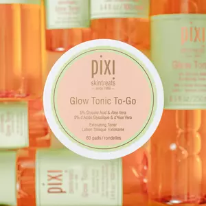 Пілінг-диски з 5% гліколевої кислоти PIXI Glow Toniс To-Go, 60 шт. 