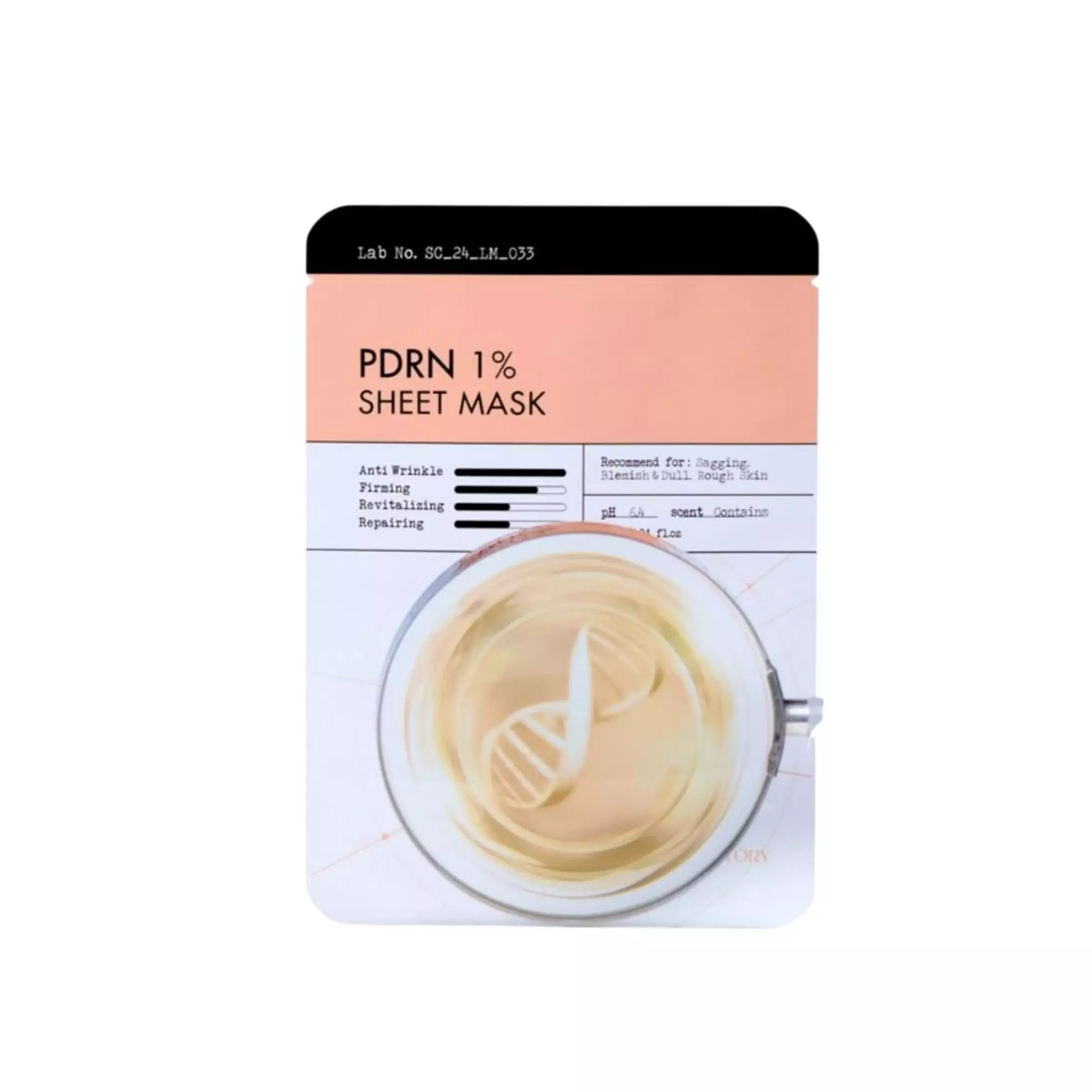 Маска оновлююча та регенеруюча Derma Factory PDRN 1% Sheet Mask, 28 мл