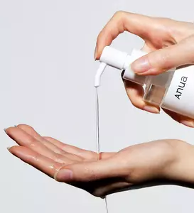 Anua Heartleaf Pore Control Cleansing Oil Mild, 200 ml - некомедогенна гідрофільна олія для чутливої шкіри 