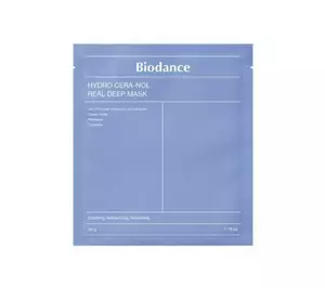 Гідрогелева маска з керамідами та пантенолом Biodance Hydro Cera-Nol Real Deep Sheet Mask 34g (1 шт.)