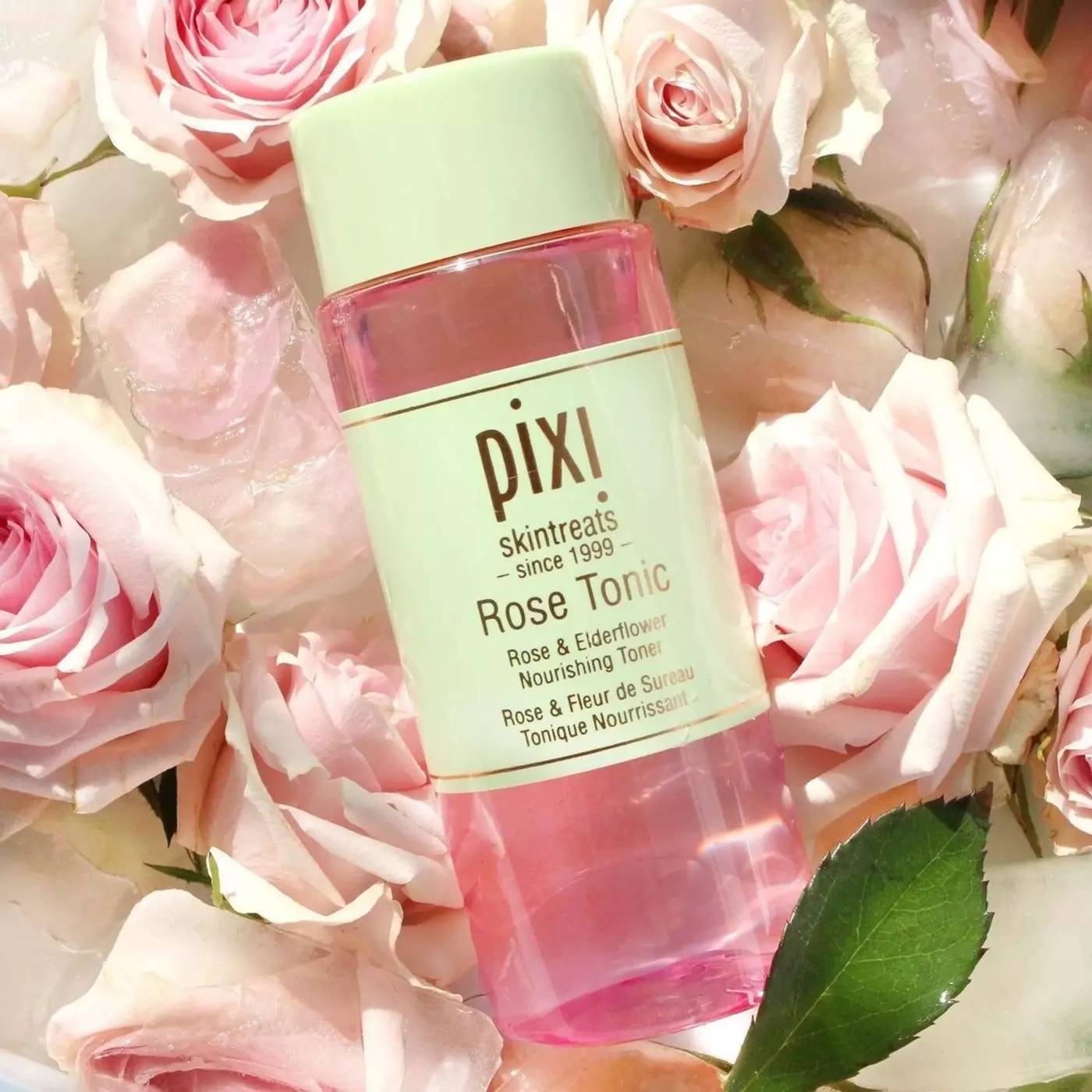 Заспокійливий тонік для обличчя з трояндою PIXI Rose Tonic, 40 ml 