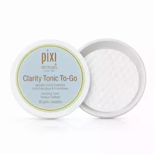 Ексфоліюючі пілінг-диски з АНА/ВНА-кислотами PIXI Clarity Tonic To-Go, 60 шт.