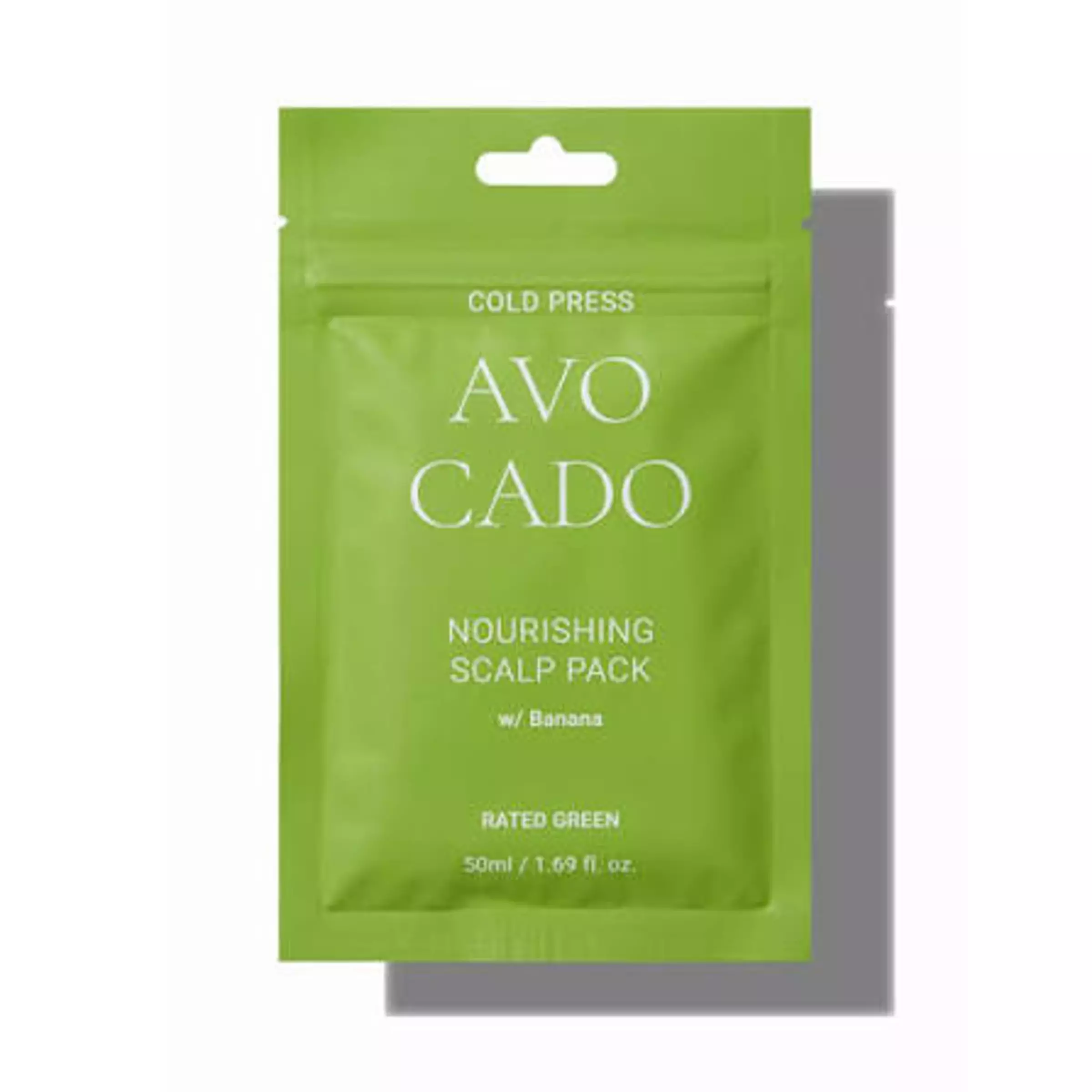 Живильна маска з маслом авокадо RATED GREEN Cold Press Avocado Nourishing Scalp Pack, 50 мл