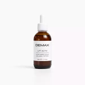 Сироватка з пептидами для зменшення проявів вікових змін DEMAX Lift Active Ultra Firming Serum Collagen & Peptides, 50 ml