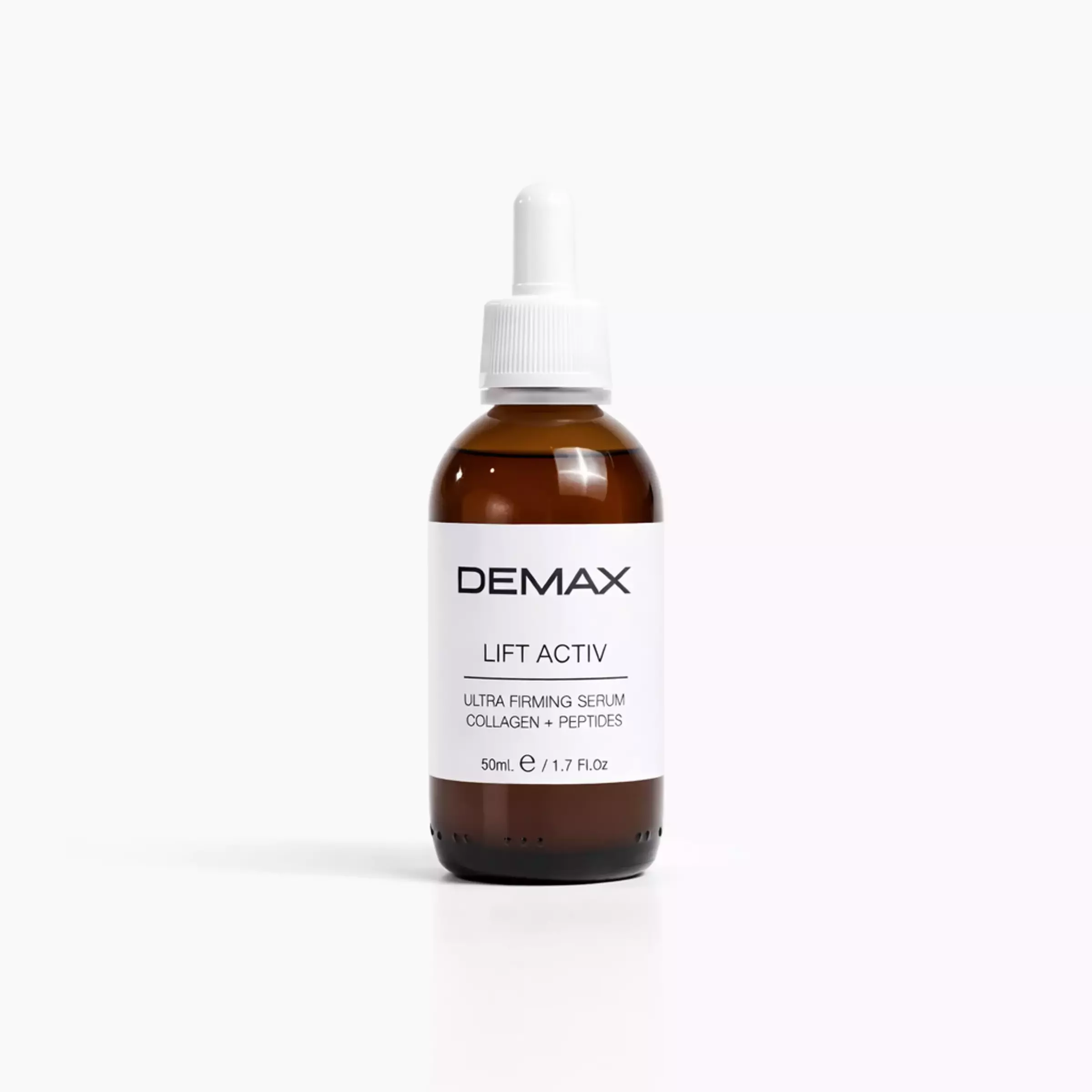 Сироватка з пептидами для зменшення проявів вікових змін DEMAX Lift Active Ultra Firming Serum Collagen & Peptides, 50 ml