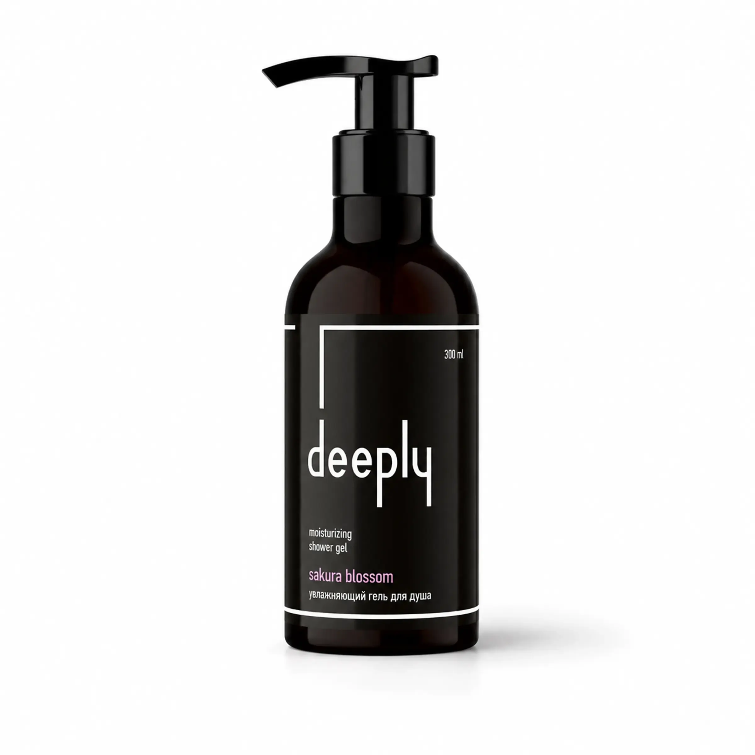 Зволожувальний гель для душу Deeply Sakura Blossom Moisturizing Shower Gel, 300 мл 