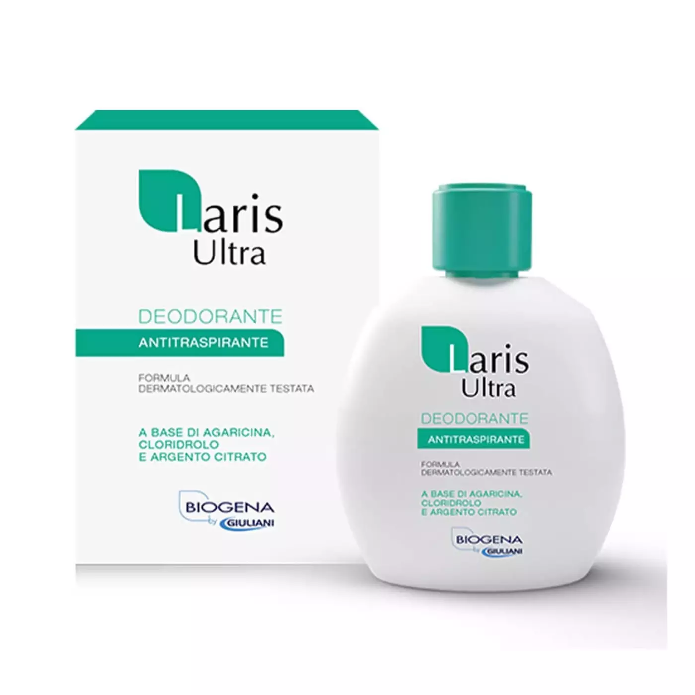 Крем-антиперспірант-дезодорант тривалої дії при сильному потовиділенні BIOGENA Laris Ultra, 50 мл