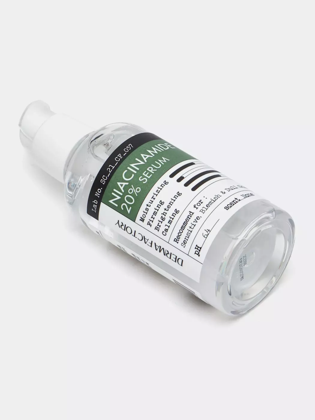 Сироватка для обличчя з ніацинамідом Derma Factory Niacinamide 20%, 80 ml