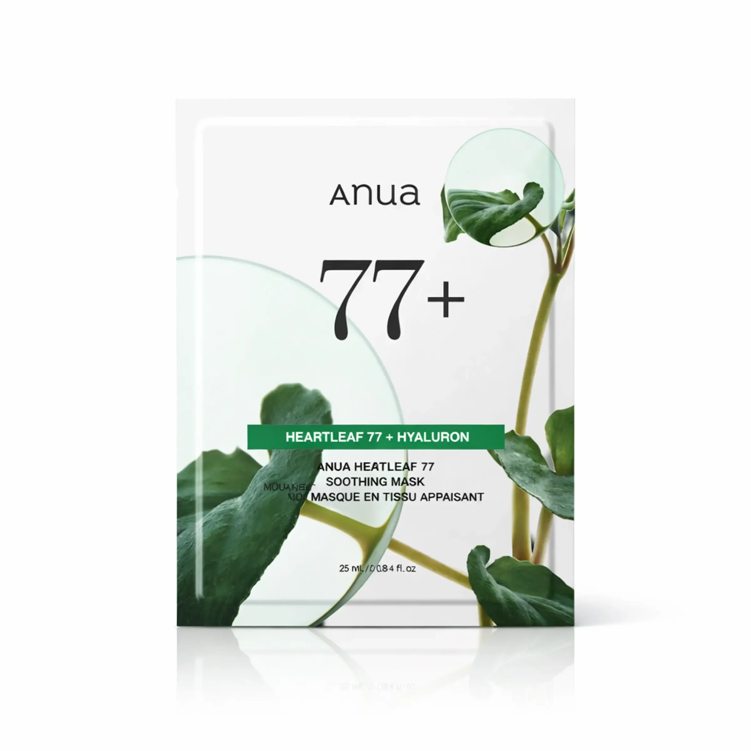 Заспокійлива протизапальна маска з екстрактом хауттюйнії Anua Heartleaf 77 Soothing Mask, 25 мл 