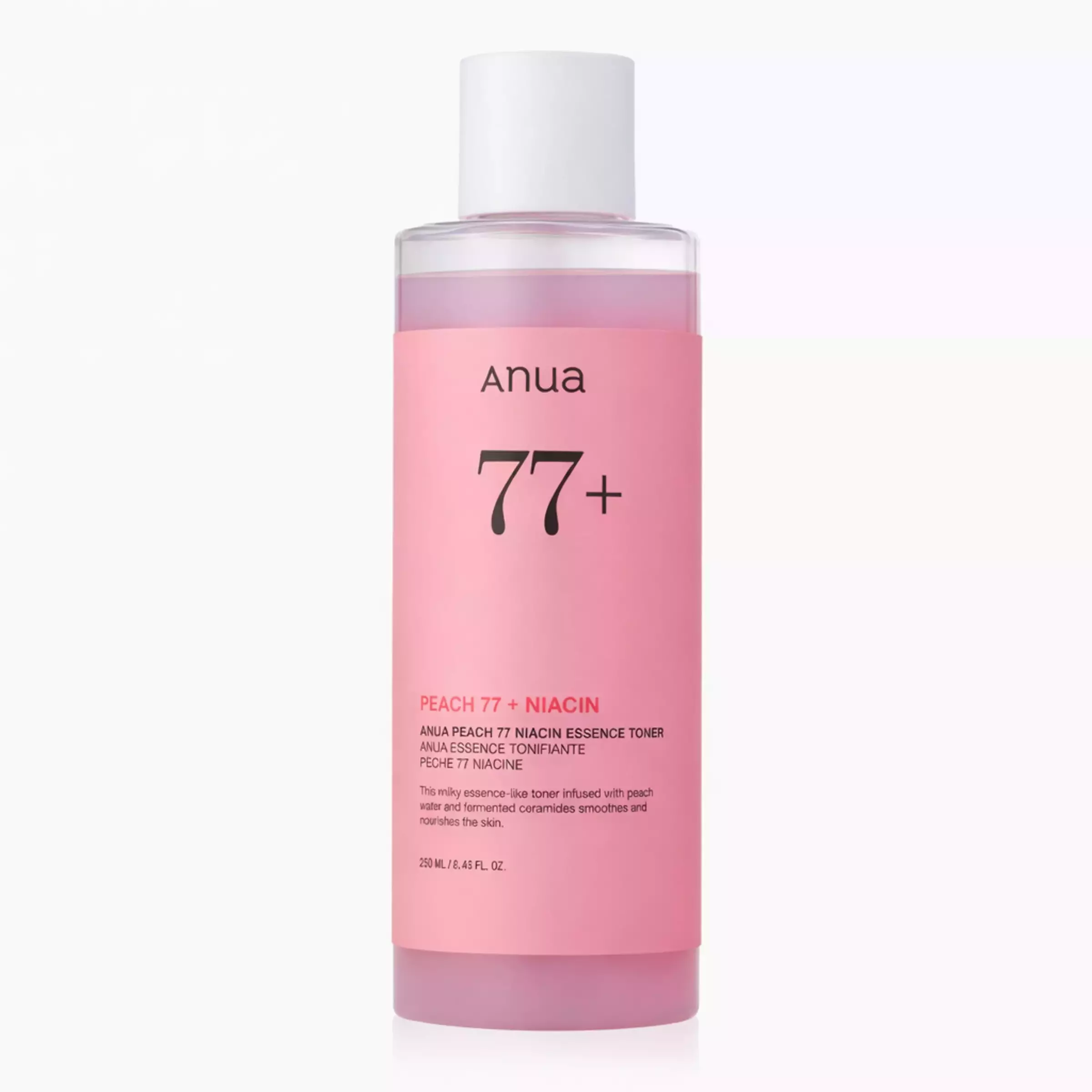 Зволожувальний тонер-есенція з екстрактом персика Anua Peach 77% Niacin Essence Toner, 250 ml