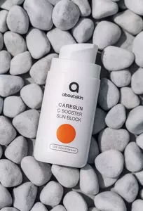 Антиоксидантний сонцезахисний крем ABOUTSKIN Caresun C Booster Sun Block SPF50+/PA++++ 30мл
