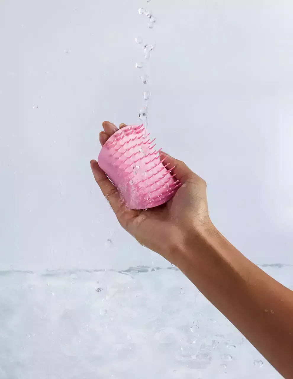 Щітка для масажу голови Tangle Teezer The Scalp Exfoliator and Massager Pretty Pink