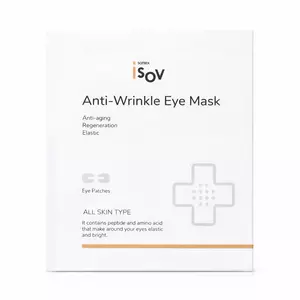 Патчі для верхньої та нижньої повіки з ПДРН і пептидами Isov Sorex Anti-Wrinkle Eye Mask , 1 пара