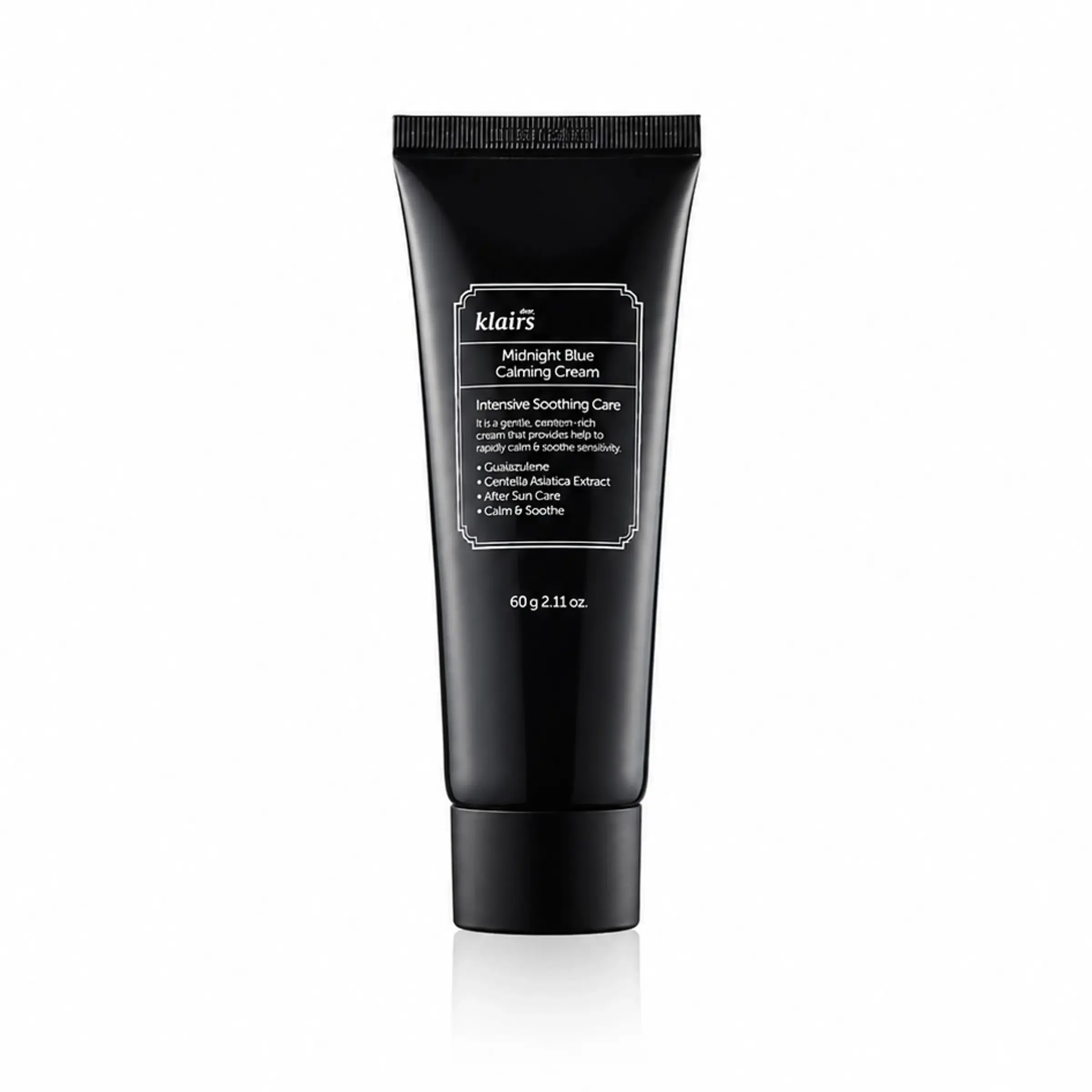 Заспокійливий крем для чутливої та подразненої шкіри Dear, Klairs Midnight Blue Calming Cream, 60 мл 