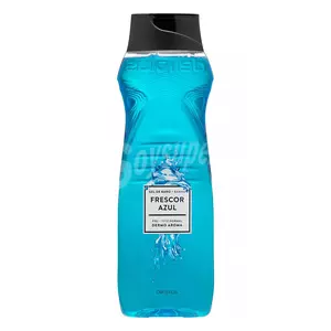 Парфумований гель для душу Deliplus Frescor Azul з охолоджуючим ефектом для нормальної шкіри, 750 мл