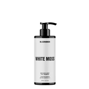 Чоловічий шампунь для тіла і волосся 2-в-1 Mr.SCRUBBER White Moss, 300 ml