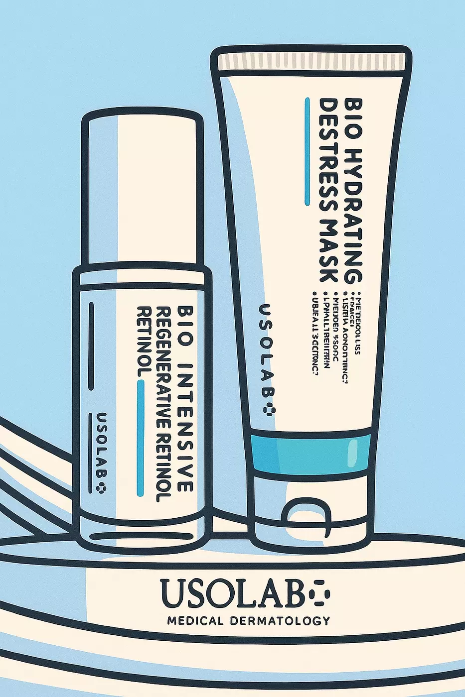 🔹Знижка на ретинол USOLAB: -30% у наборі з Destress Mask🔹