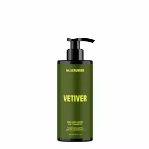 Шампунь для тіла і волосся Mr.SCRUBBER 2-в-1 Vetiver, 300 ml