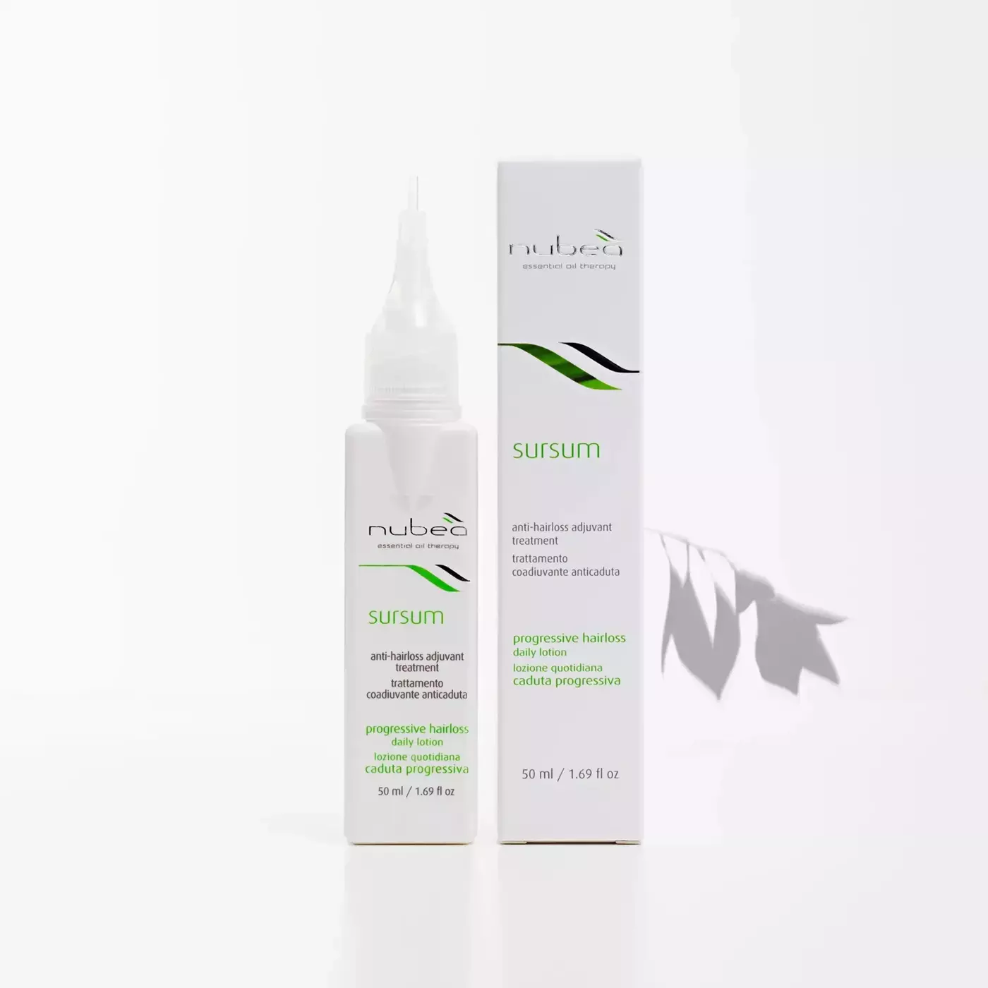 Щоденний лосьйон проти андрогенетичного випадання волосся Nubea Sursum, 50 мл