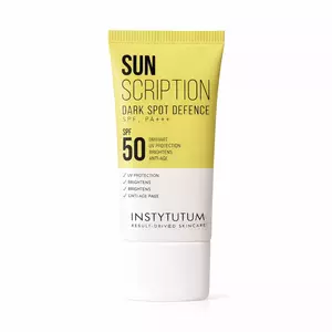 СОНЦЕЗАХИСНИЙ КРЕМ З ОСВІТЛЮЮЧИМ ЕФЕКТОМ INSTYTUTUM SUNSCRIPTION DARK SPOT DEFENCE SPF50, 50 ml  