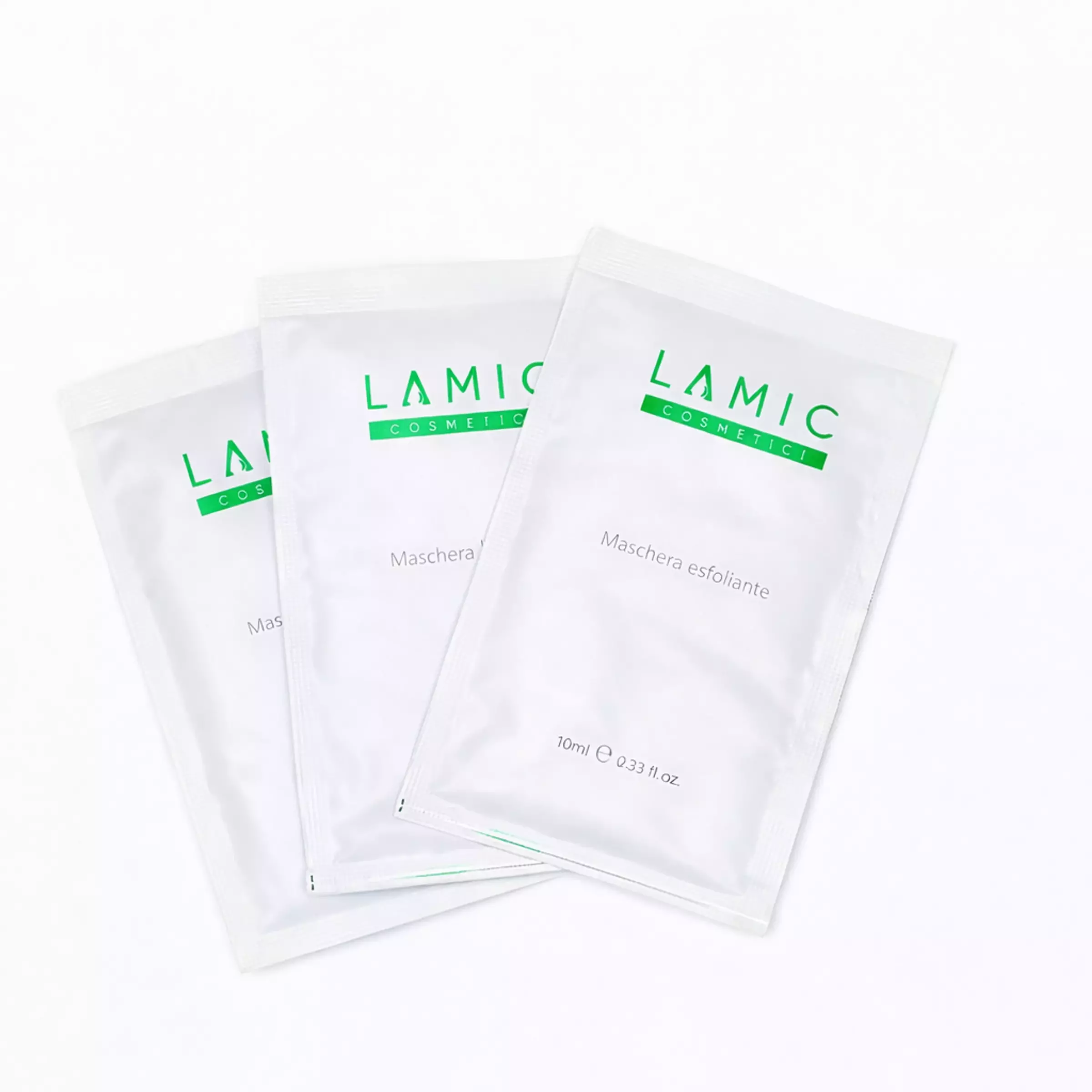 Маска-ексфоліант 'Lamic Cosmetici Maschera Esfoliante", 10 мл