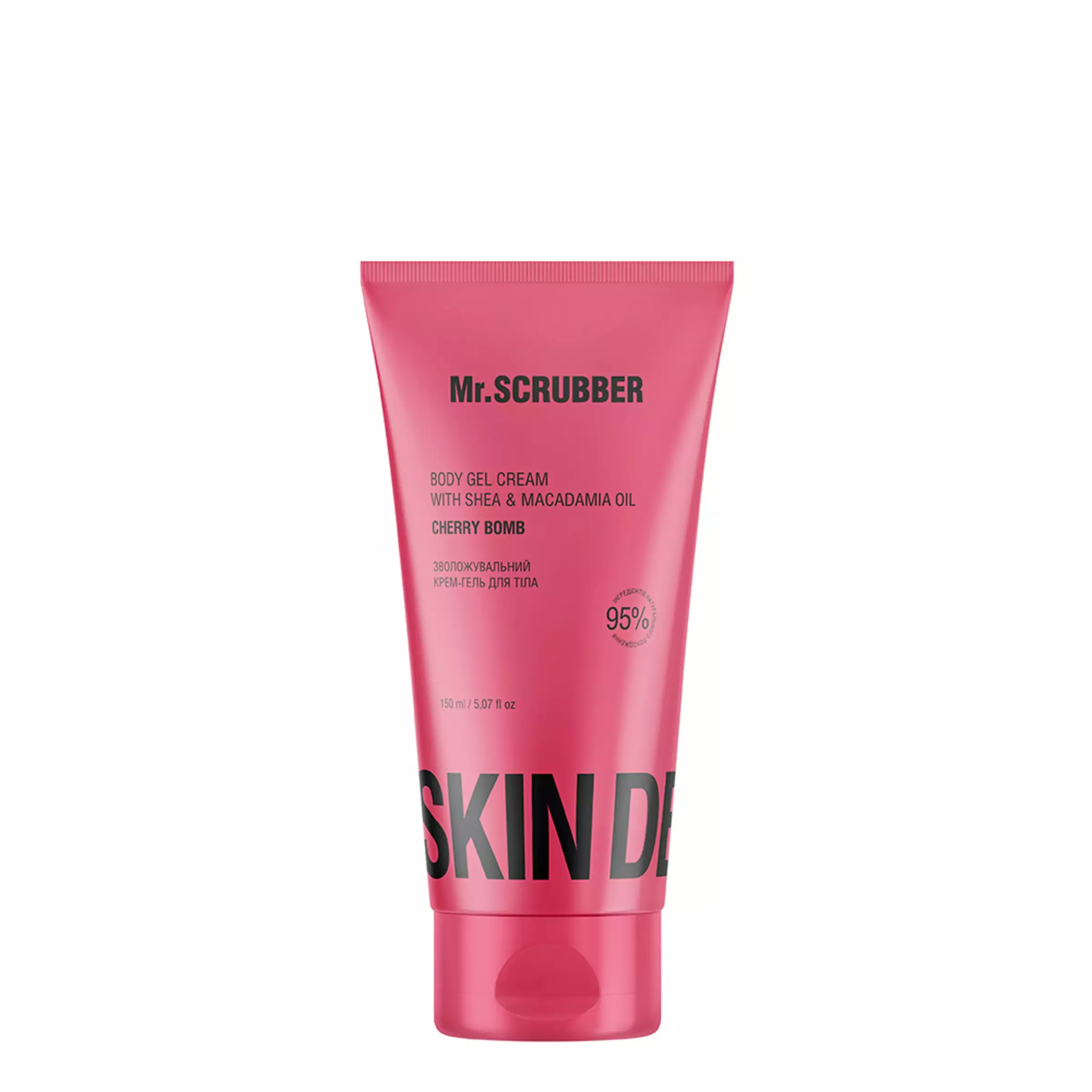 Зволожувальний крем-гель для тіла Mr.SCRUBBER Skin Delights Cherry Bomb, 150 мл 