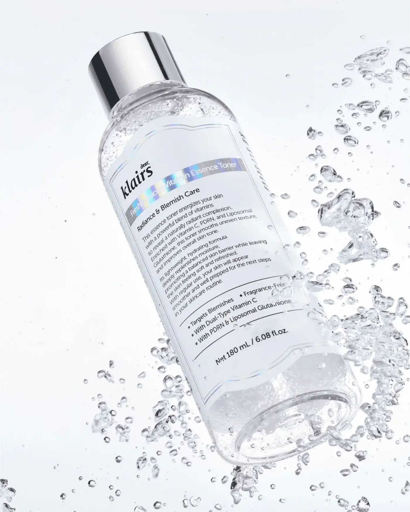 Тонер-есенція з вітаміном C DEAR, KLAIRS Freshly Juiced Vitamin Essence Toner, 180 мл