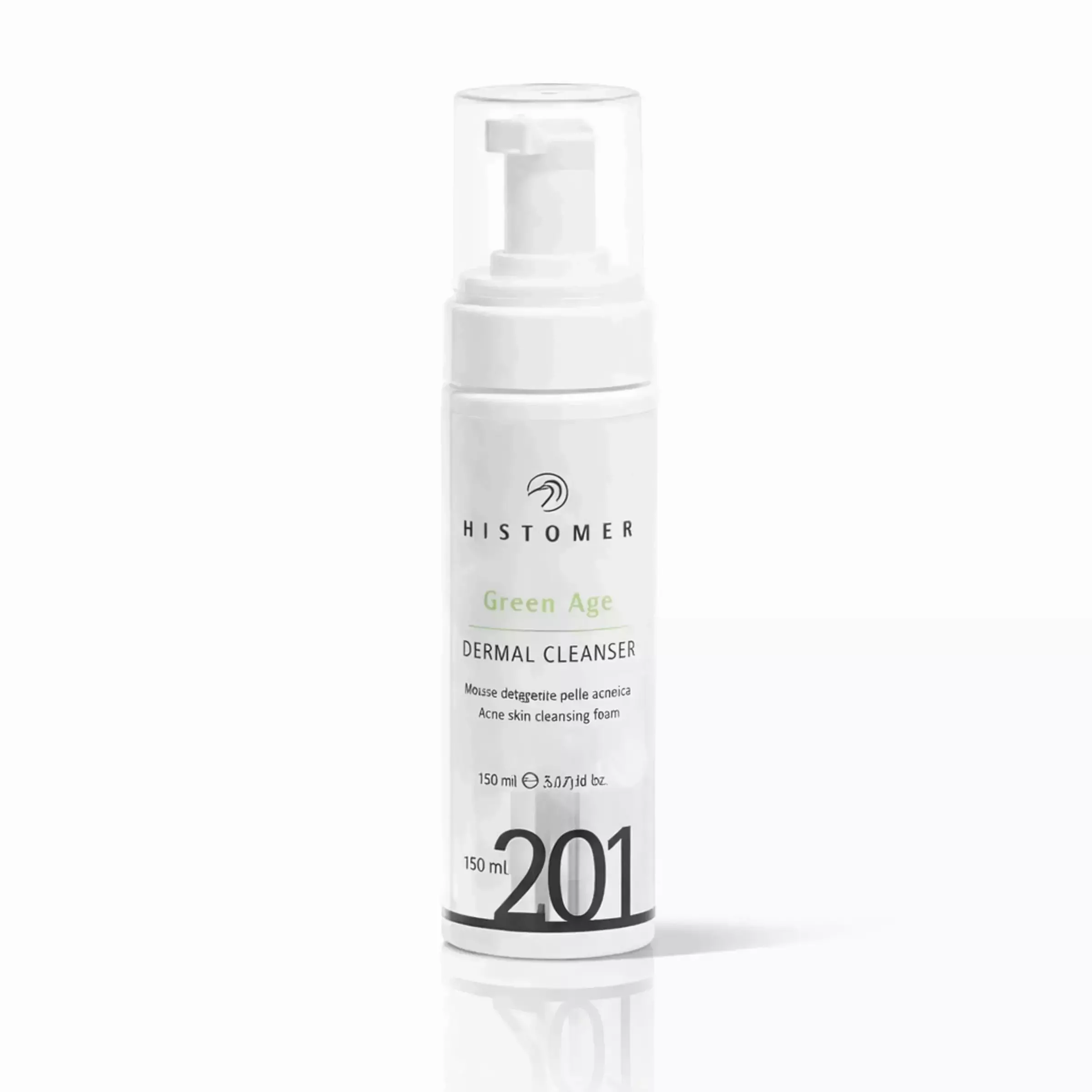  Очищуючий мус для проблемної та жирної шкіри Histomer Green Age Dermal Cleanser, 150 ml