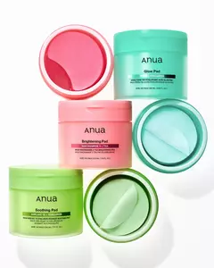 Зволожуючі педи з гіалуроновою кислотою та полінуклеотидами та пептидами ANUA PDRN 100 Hyaluron, 60 шт.