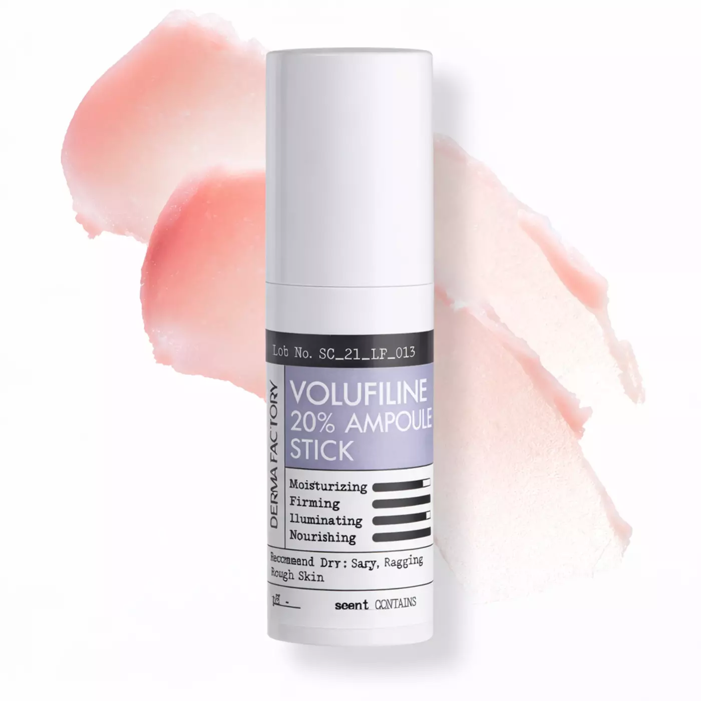 Стік-сироватка для пружності обличчя Derma Factory 20% Volufiline Ampoule Stick, 10 g