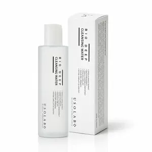 Кислотний тонер-ексфоліант для гладкої шкіри та рівного тону USOLAB Bio Deep Cleansing Water, 200 мл