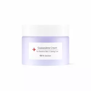 Інтенсивний заспокійливий крем з гвайазуленом, троксерутином та менадiоном Cuskin Dr.Solution Guaiazulene Cream, 50 ml 