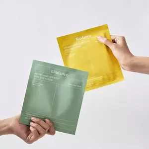 Нічна гідрогелева маска для обличчя з морськими водоростями Biodance Refreshing Sea Kelp Real Deep Mask, 34 г, 1 шт.