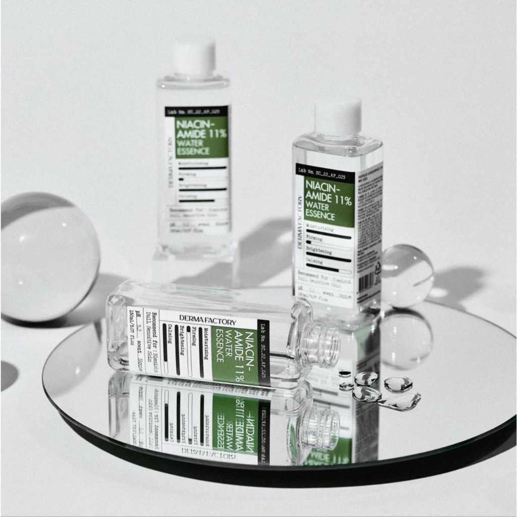Освітлююча есенція з 11% ніацинамідом Derma Factory Niacinamide 11% Water Essense, 150 мл