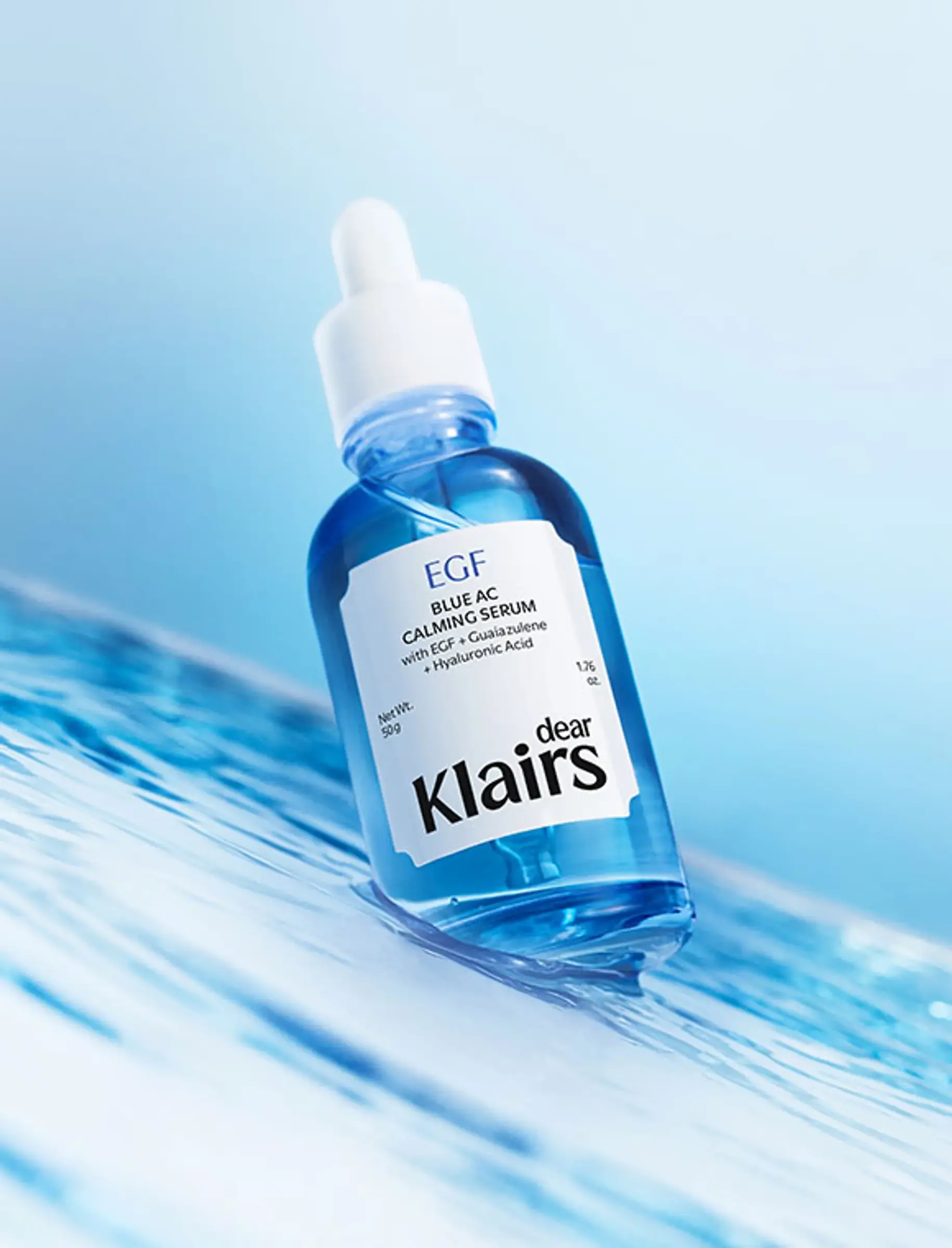 Заспокійлива сироватка DEAR, KLAIRS EGF Blue AC Calming Serum, 50 мл