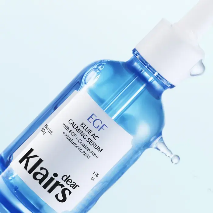Заспокійлива сироватка DEAR, KLAIRS EGF Blue AC Calming Serum, 50 мл