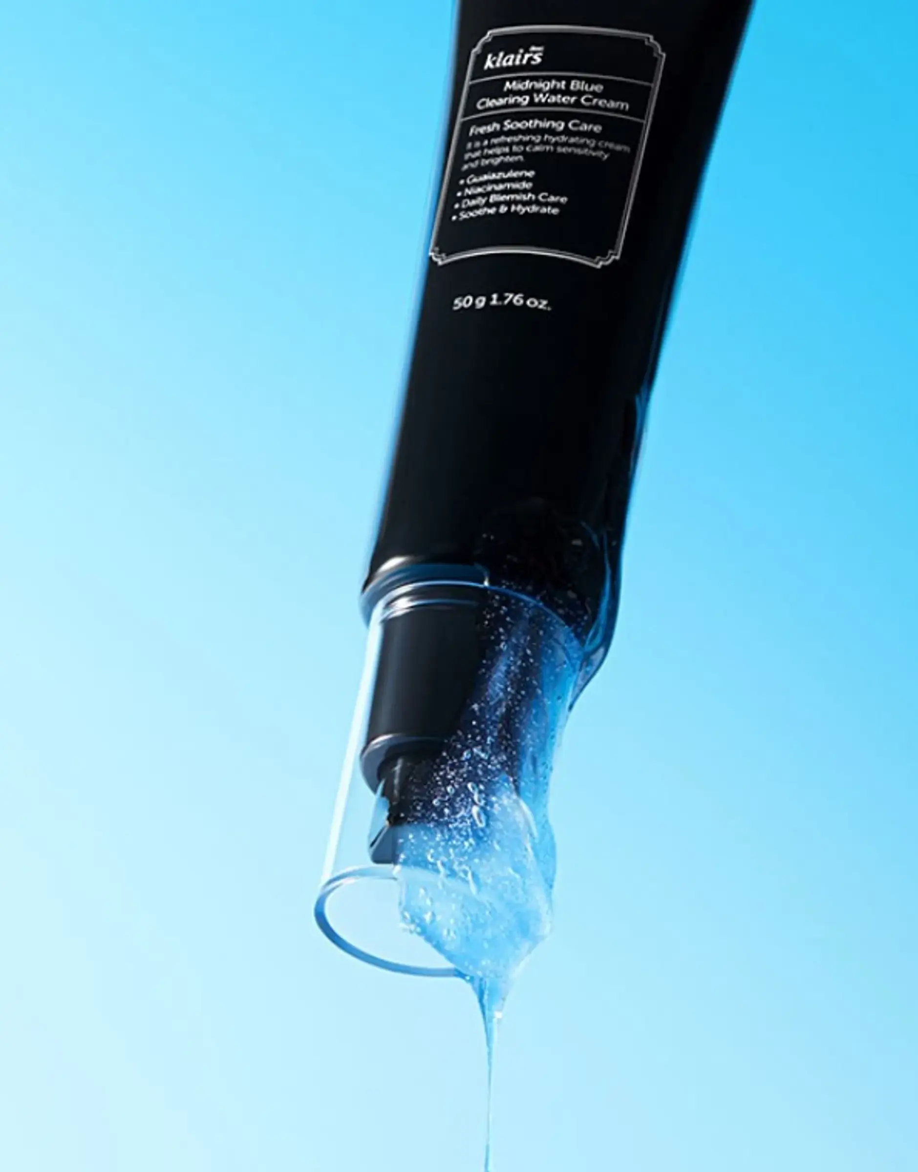 Зволожуючий крем-гель для обличчя DEAR, KLAIRS Midnight Blue Clearing Water Cream, 50 мл