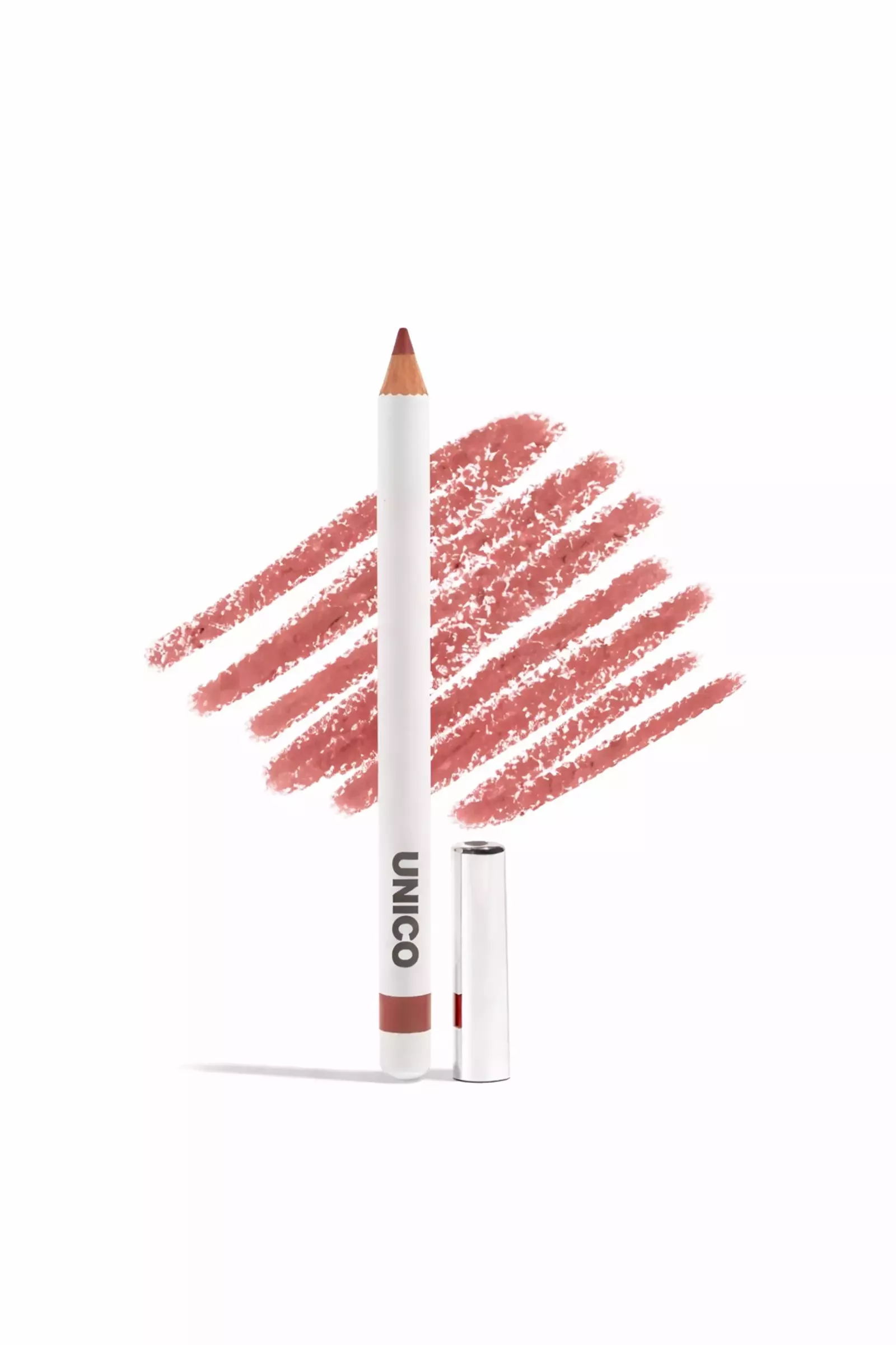 Високопігментований олівець для губ UNICO LIP PENCIL with peptides NAKED