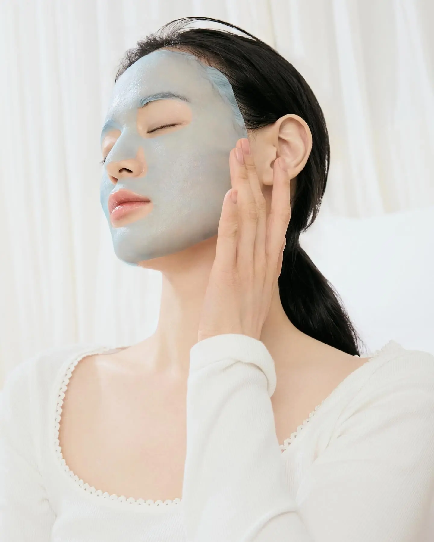 Зволожувальна тканинна маска з азуленом та агавою Dr. Althea Aqua Blue Hydration Mask, 28 мл