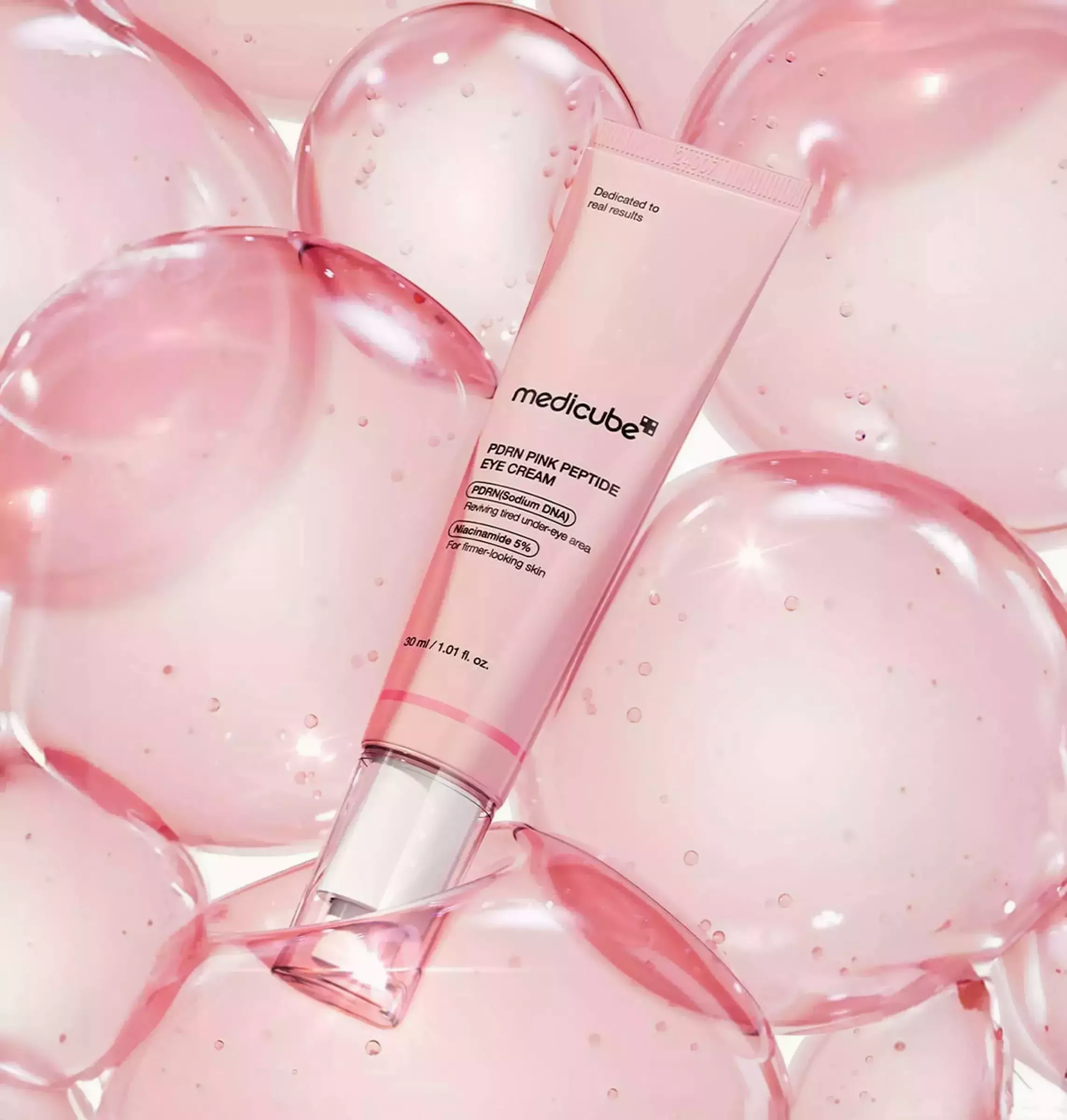 Антивіковий крем для шкіри навколо очей Medicube PDRN Pink Peptide Eye Cream, 30 ml
