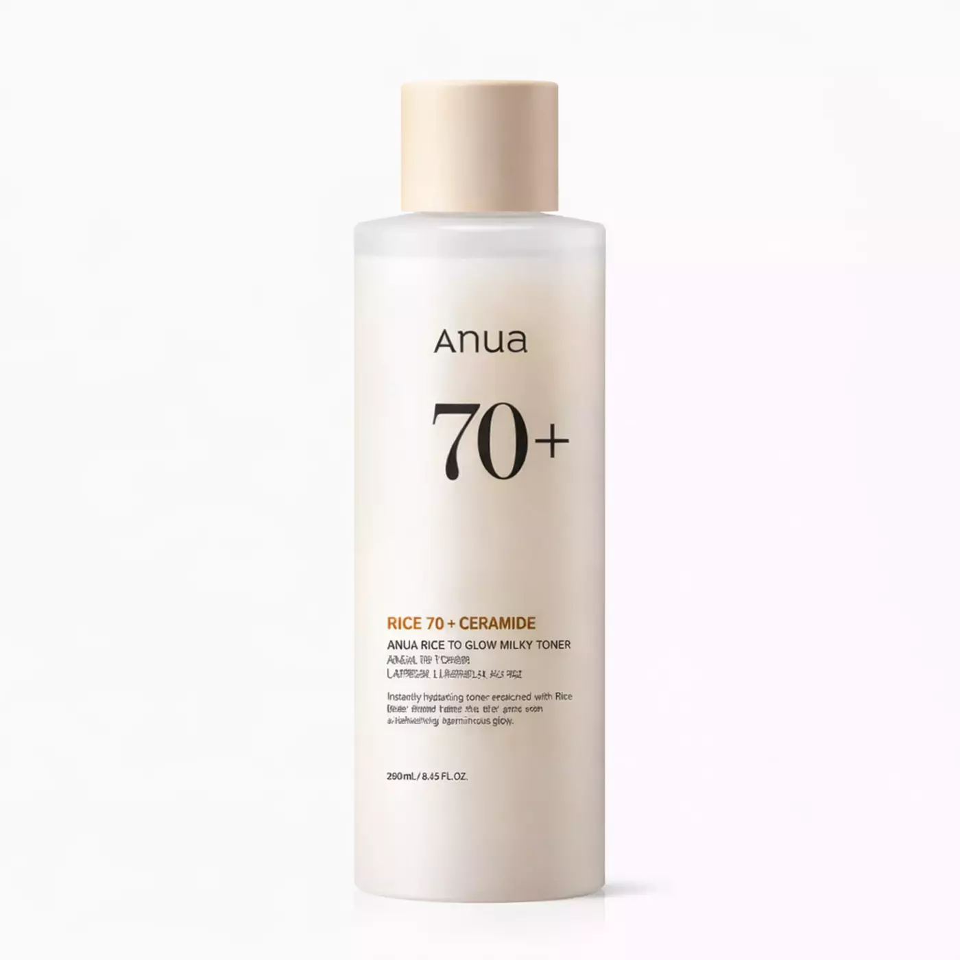 Живильний тонер з рисовим екстрактом і керамідами Anua Rice 70 Glow Milky Toner, 250 ml
