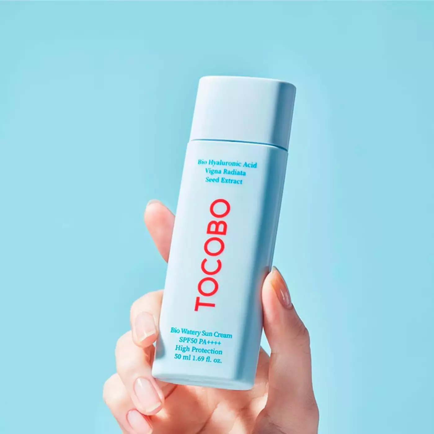 Легкий зволожуючий сонцезахисний крем Tocobo Bio Watery Sun Cream SPF50+/PA++++, 50 мл