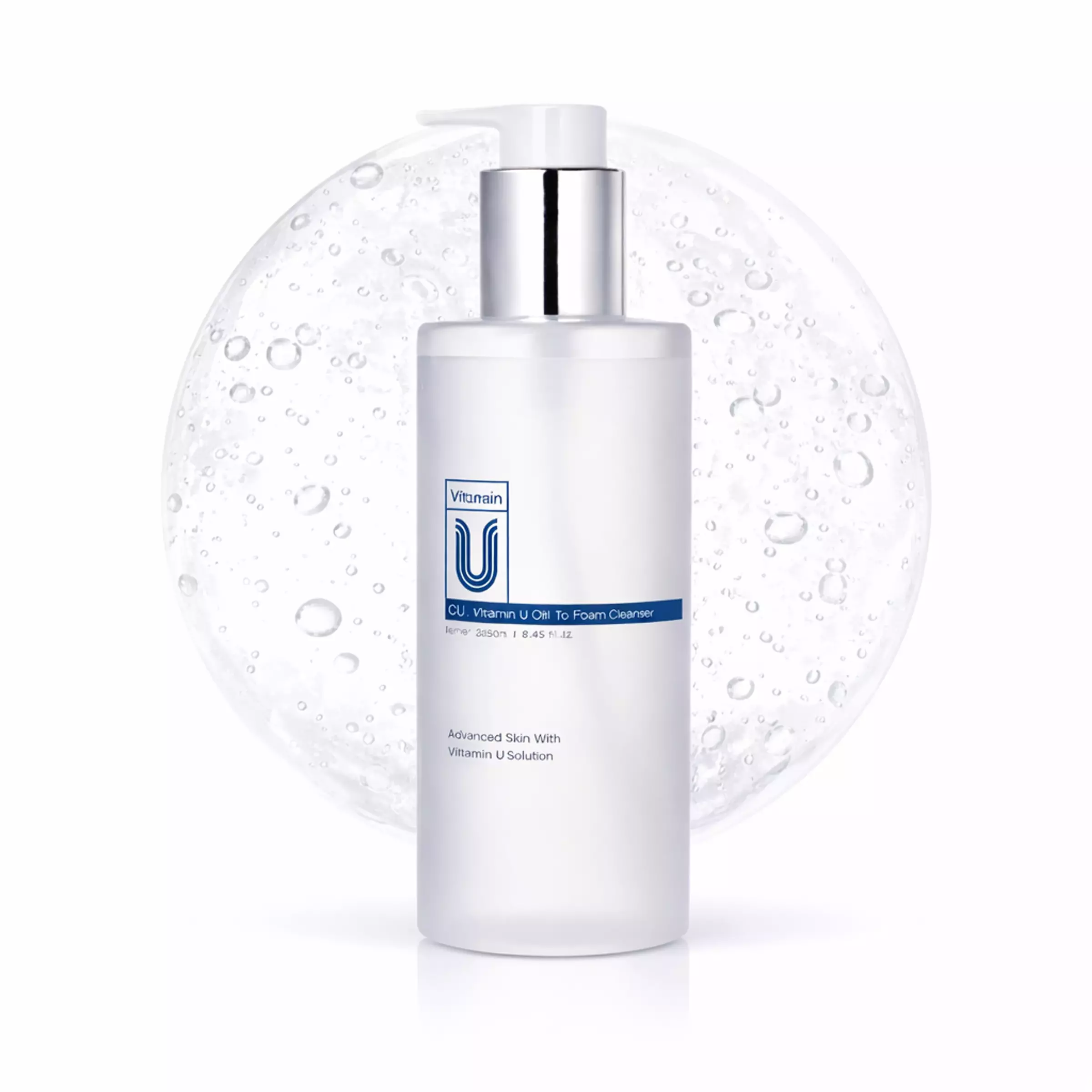 Cuskin Vitamin U Oil To Foam Cleanser, 250 ml - очищувальна гідрофільна олія-пінка 